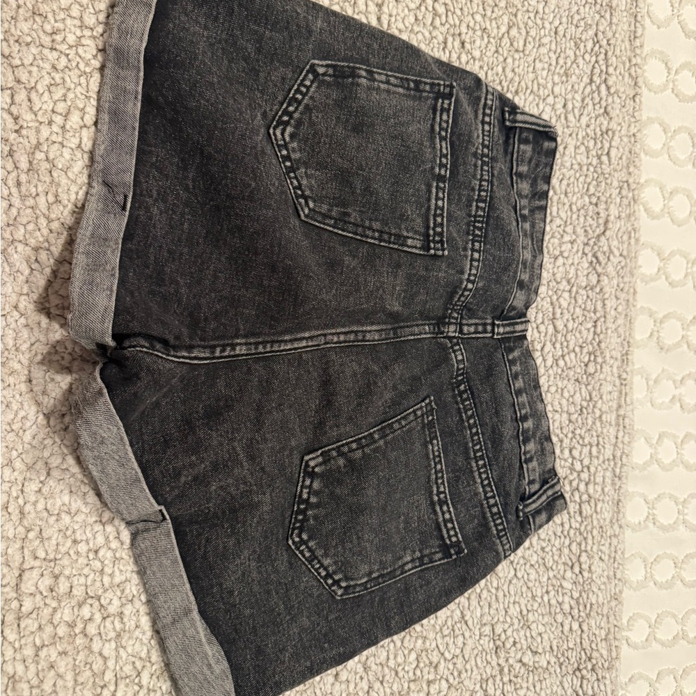 SHEIN Dark Gray Jean Shorts